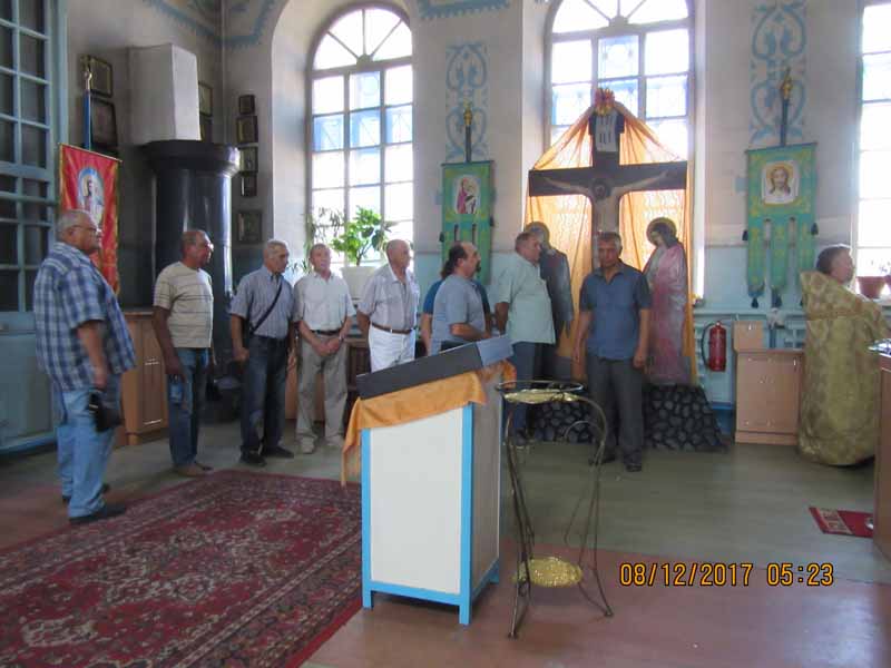 Служба поминовения (сорокоуст) в Свято-Николаевском морском соборе г. Херсона